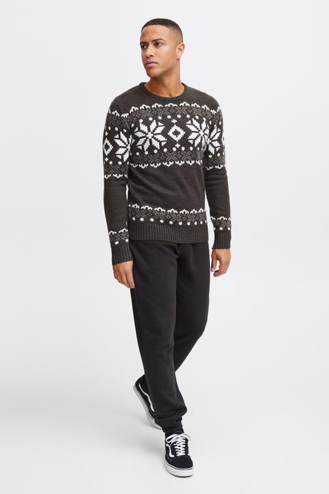 Immagine prodotto Solid Norwig Maglione In Maglia Grossa Pullover Maglieria Da Uomo Con Girocollo (M)