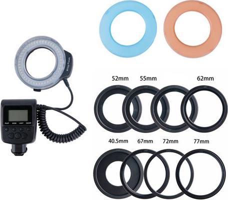 Produktbild Studioking Makro LED Ringlampe mit Blitz RL-130 (Studioleuchte)