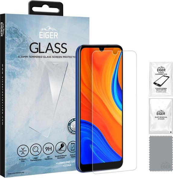 Immagine prodotto Eiger Mountain Glass Clear (1 Pezzo/i, Huawei Y6 (2019), Huawei Y6s, Huawei Y6 Pro (2017))