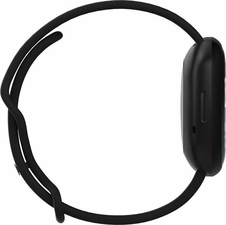 Image du produit Apfelkiste Fitbit Versa 4 / Versa 3 / Sense 2 / Sense Silikon Sport Armband - Schwarz (Silicone)