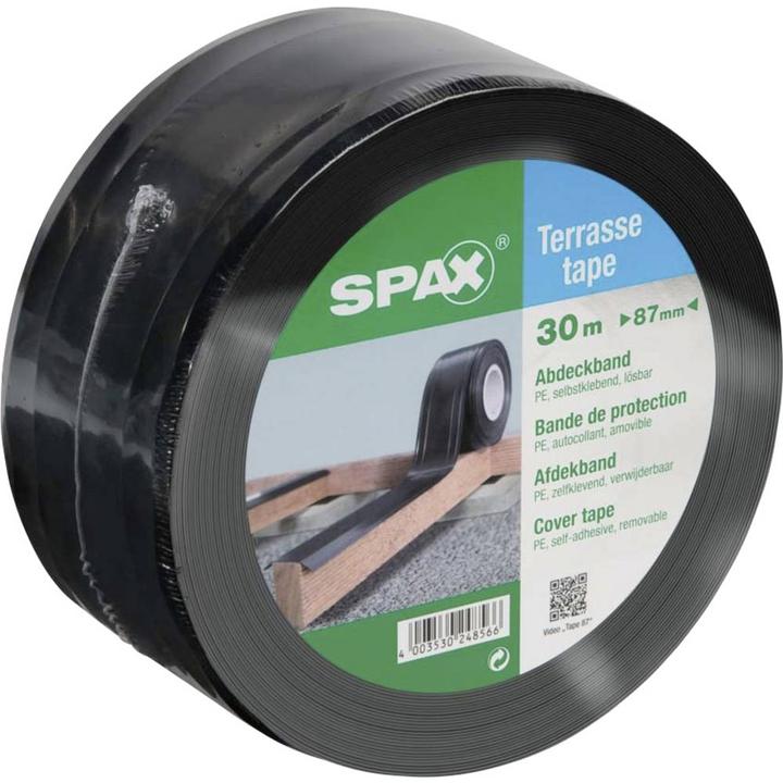 Produktbild Spax Terassenklebeband zum Schutz der Holzkonstruktion B=87mm, L=30m, Stärke 0,5mm (87 mm)