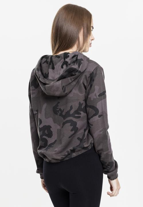 Actual product image Urban Classics Ladies Camo Cropped Hoody (XS)