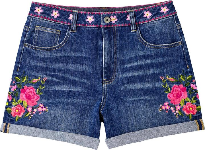 Actual product image Joe Browns Floral Embroidered Shorts (40)