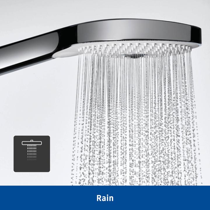 Actual product image Duravit Hand shower 110, 3 jet black matt (3 Beam types, 14 l/min)