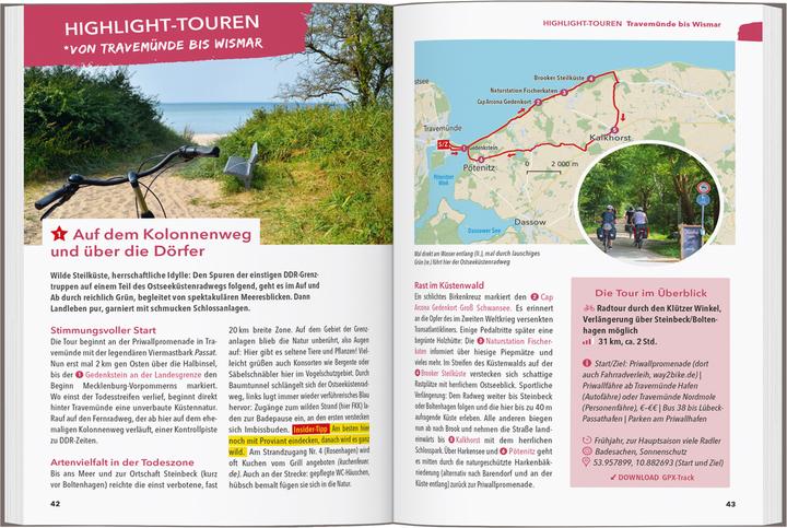 Produktbild OUTDOOR GUIDE Reiseführer Ostseeküste Mecklenburg-Vorpommern