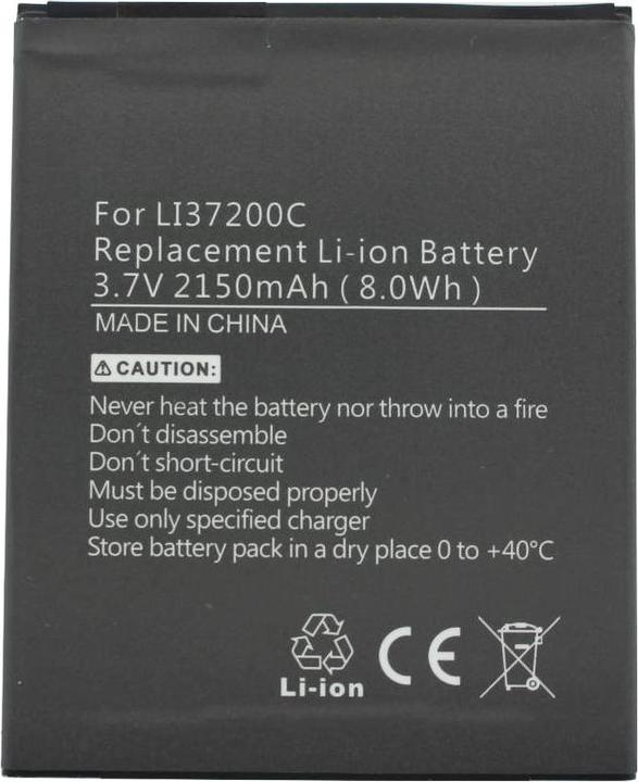 Immagine prodotto AccuCell Batteria adatta solo per Hisense HS-U970, HS-T970 Batteria LI37200C, LI38200A, LI37200E