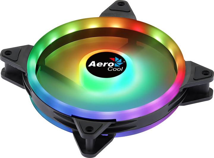 Actual product image AeroCool Duo 14 computer case fan 14 cm black (140 mm, 1 x)