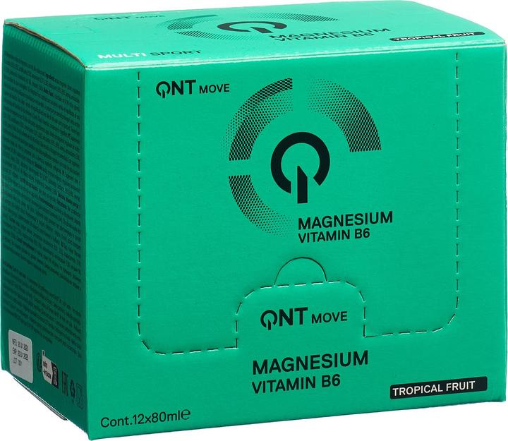 Produktbild QNT Magnesium Vitamin B6 Shot (Lemon, 12 x)