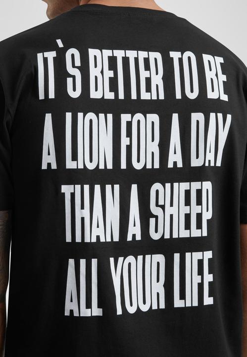 Actual product image Mister Tee Lion Face Tee - 142549 (M)