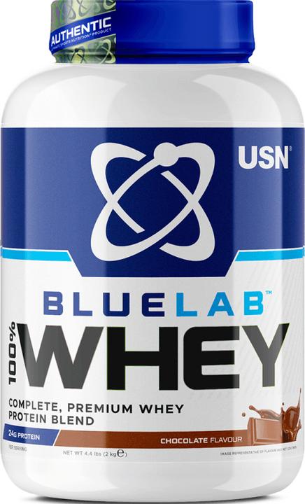Actual product image USN Blue Lab 100% Whey Protein (Chocolate, 1 pcs., 2000 g)