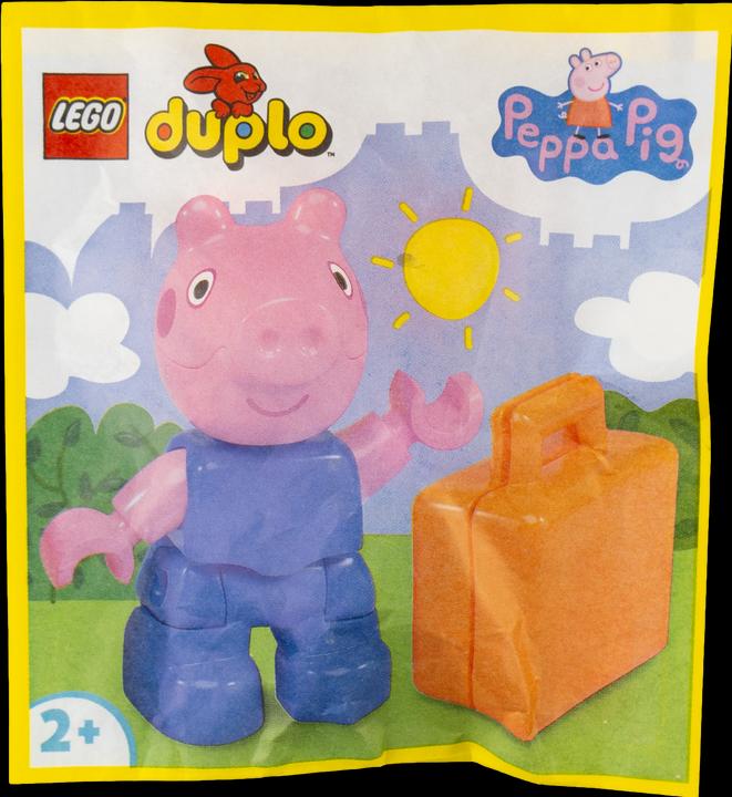 Productafbeelding LEGO Peppa Pig George Pig Minifigur Paperbag NEU! Menge 1x