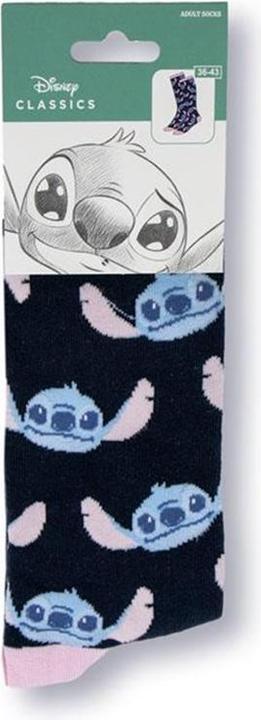 Immagine prodotto Cerdá Calze Lilo & Stitch Faccia di Stitch Rosa 36-43 (Confezione singola, 36 - 43)