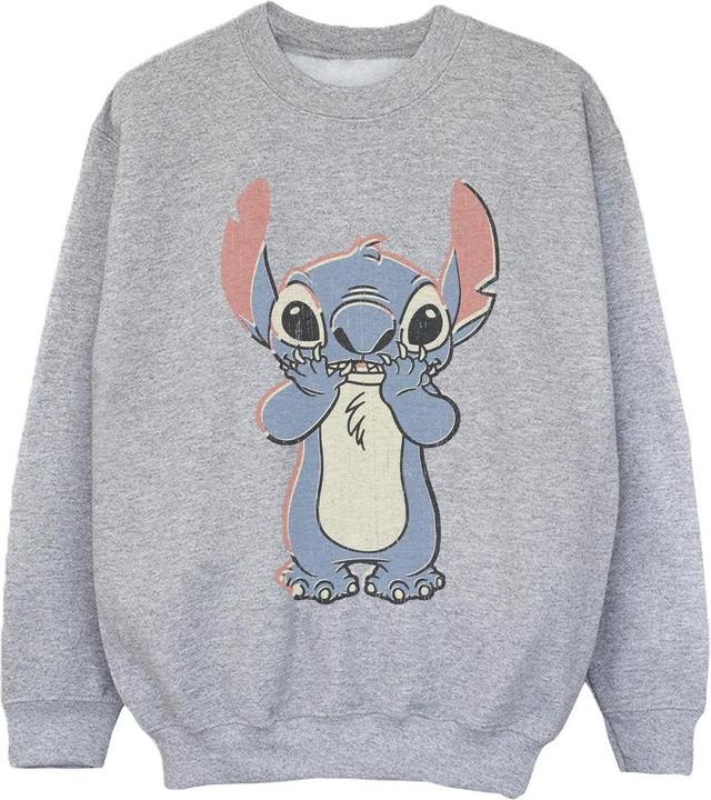 Produktbild Disney Lilo And Stitch Big Print Sweatshirt Mädchen (140, 146)