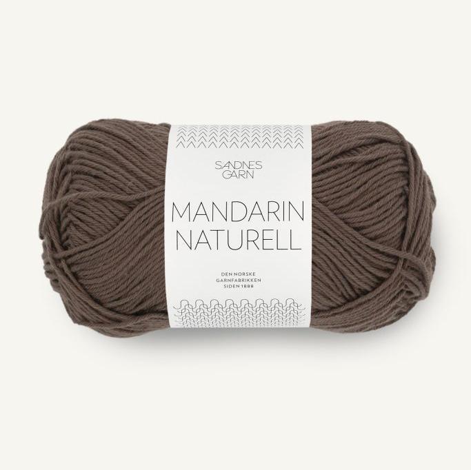 Produktbild Sandnes Garn Mandarin Naturell col. 2581 after dark ca. 130 m 50 g (130 m)