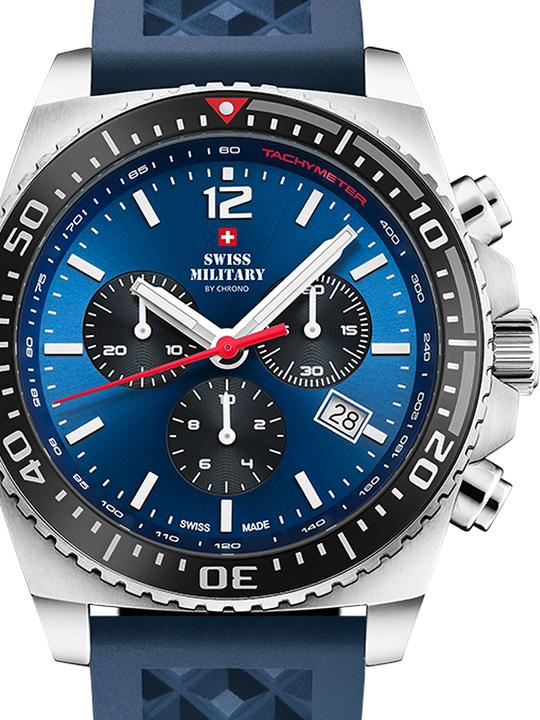 Produktbild Swiss Military SM34093.06 Sport Chronograph 45mm 10ATM (Chronograph, 45 mm)