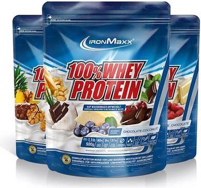 Produktbild IronMaxx 100% Whey Protein (500g Beutel) (Pistachio, Coconut, 1 Stk., 500 g)