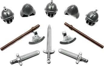 Actual product image LEGO Loewenritter Battle Pack Loewenritter suitable for 10305 Loewenritterburg (10505, LEGO Accessories)