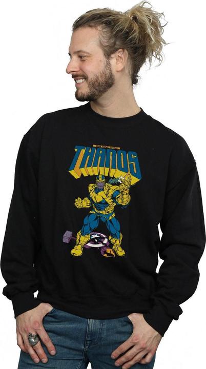 Actual product image Mens Thanos Mad Titan Snap Sweatshirt (XL)