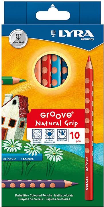 Produktbild Lyra GROOVE Farbstift (Mehrfarbig, 10 x)