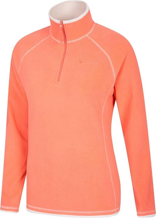 Actual product image Mountain Warehouse Womens/Ladies Montana Half Zip Fleece Top (48 D)