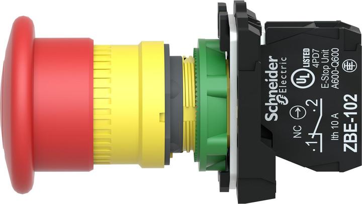 Immagine prodotto Schneider Electric Arresto di emergenza 40mm a strappo rosso 1NC