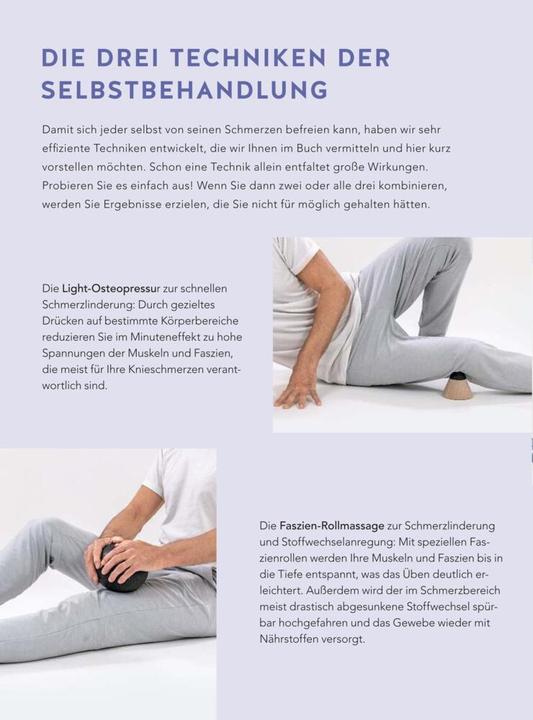 Immagine prodotto Knie - Meniskusschmerzen selbst behandeln (Tedesco, Roland Liebscher-Bracht, Petra Bracht, 2020)
