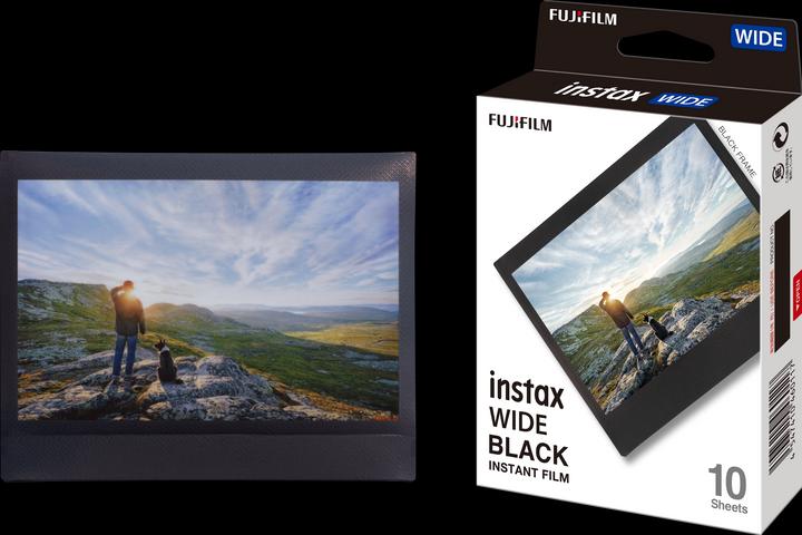 Image du produit Fujifilm m INSTAX Film large cadre noir (Instax Wide 300, Instax Wide 210)