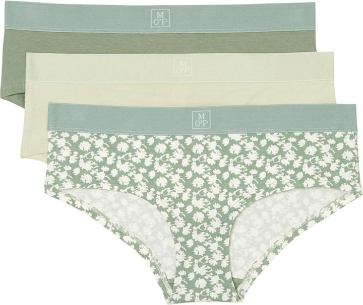Green, Floral Print, Sea Foam