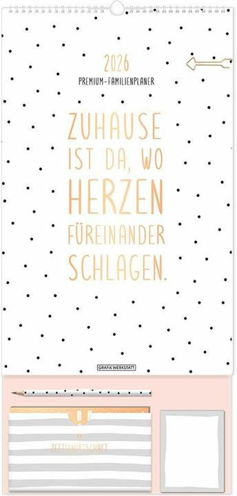 Produktbild Premium-Familienplaner 2026 (Deutsch)
