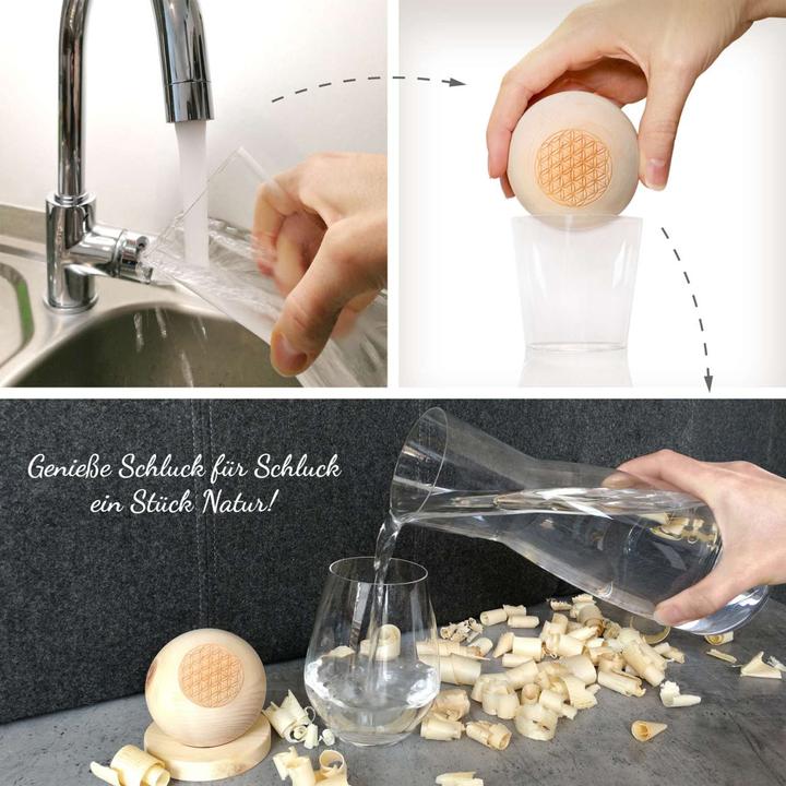 Image du produit ZirbenFamilie Set de boules d'arolle "Fleur de vie