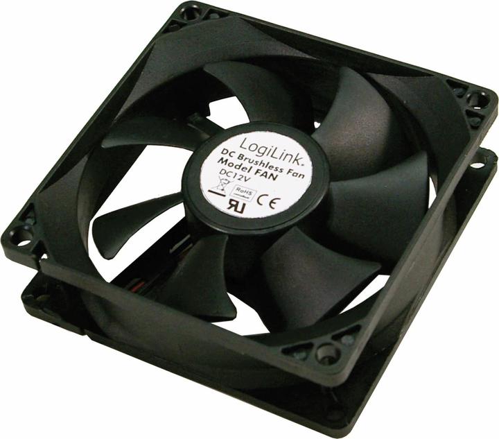 Actual product image LogiLink Case fan, 120 x 120 x 25 mm, plain bearing (120 mm, 1 x)