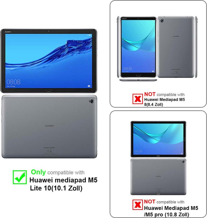 Image du produit Cadorabo Couverture de livre pour tablette (MediaPad M5 Lite 10.1)