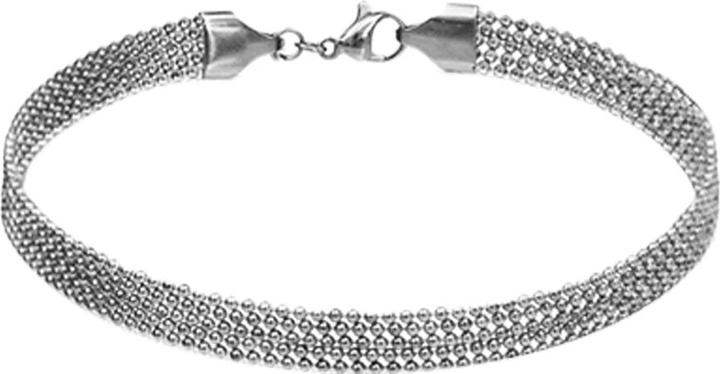 Immagine prodotto Star Piercing Bracciale in argento con cinque catene a sfera individuali (17 cm, Acciaio chirurgico 316L, senza ottone)