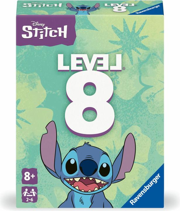 Produktbild Ravensburger 24700 - Disney Stitch Level 8 - Das beliebte Kartenspiel für 2-6 Spieler und (Niederländisch, Englisch)