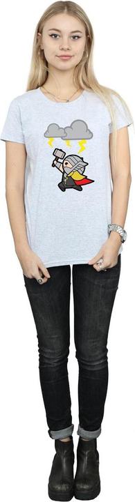 Immagine prodotto Kawaii Thor God Of Thunder Maglietta Donna (M)