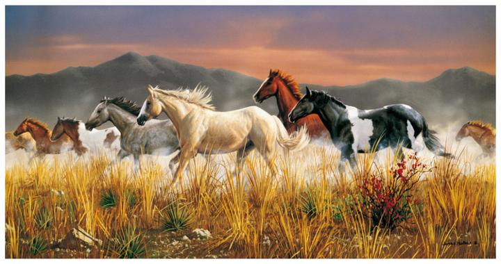 Actual product image Clementoni Horses (13200 pieces)