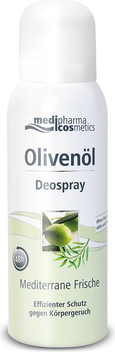 Immagine prodotto Medipharma cosmetici Olio d'oliva Deospray Freschezza Mediterranea, soluzione da 125 ml (Getto vaporizzato, 125 ml)