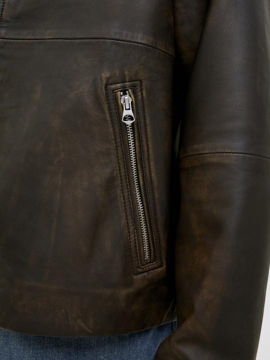 Produktbild Jack & Jones Lederjacke Lederjacke (L)