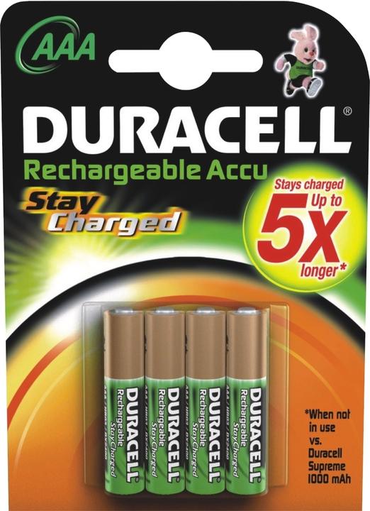 Produktbild Duracell Recharge Ultra (4 Stk., AAA, 900 mAh)