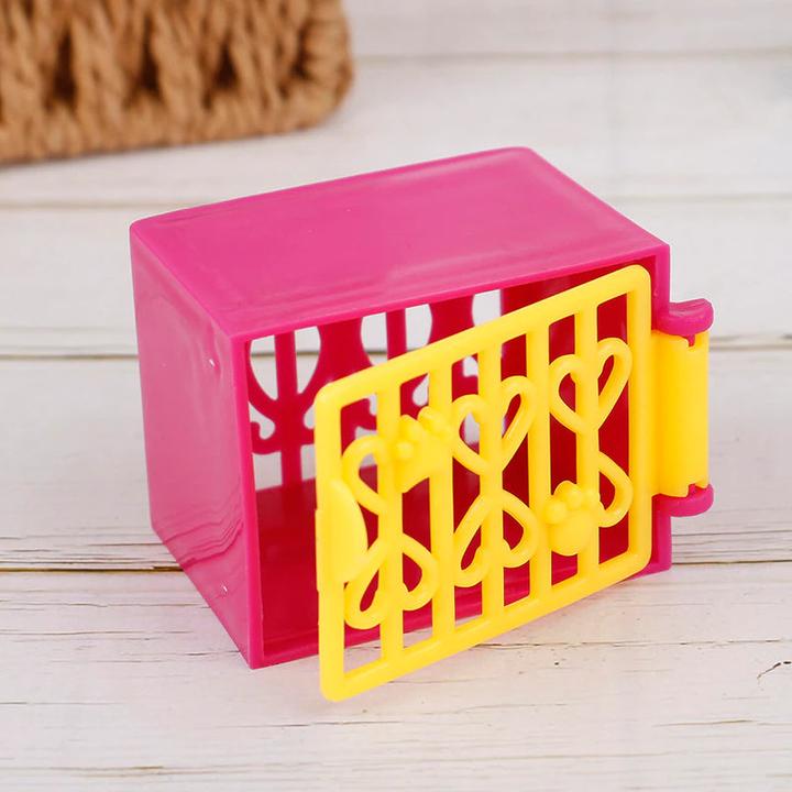 Image du produit Hermex Set de 4 chiens et boxes pour chiens Barbie Accessoires pour poupées Animaux domestiques