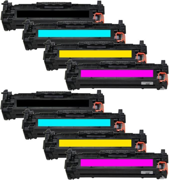 Immagine prodotto Hermex Cartucce toner HP LaserJet Pro 400 a colori M475dw compatibili (M, FC, Y, C)