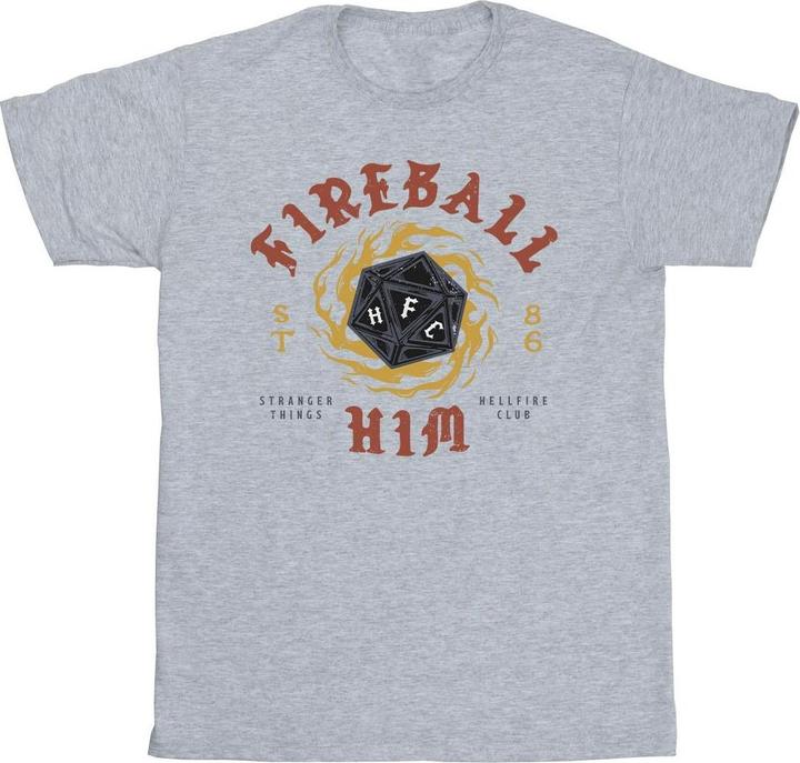 Netflix Stranger Things Fireball Dice 86 TShirt (S)