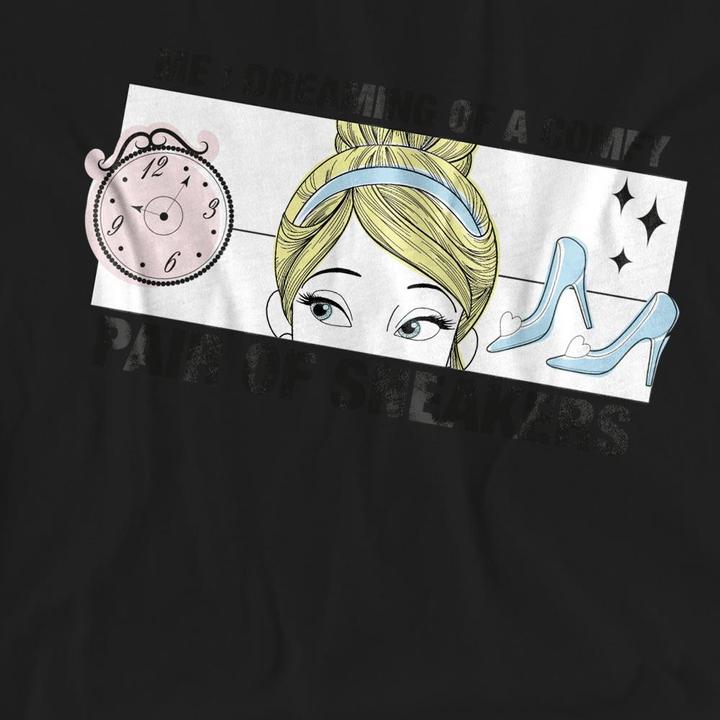 Produktbild Cinderella Dreaming Of Comfy Sneakers TShirt (XXL)