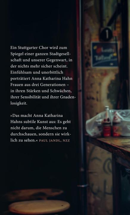 Image du produit Der Chor (Allemand, Anna Katharina Hahn, 2024)