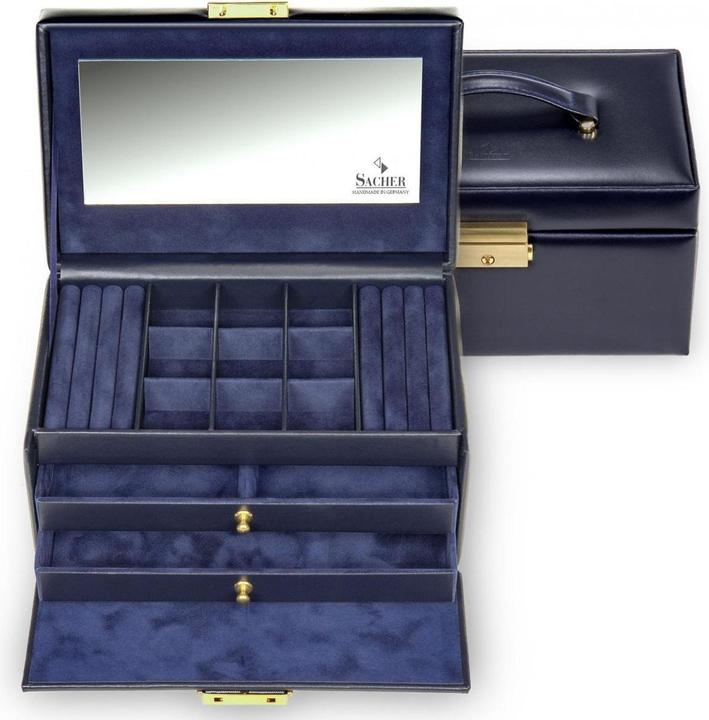 Immagine prodotto Sacher 25.301.014023 - Portagioie Elly in pelle acuro navy