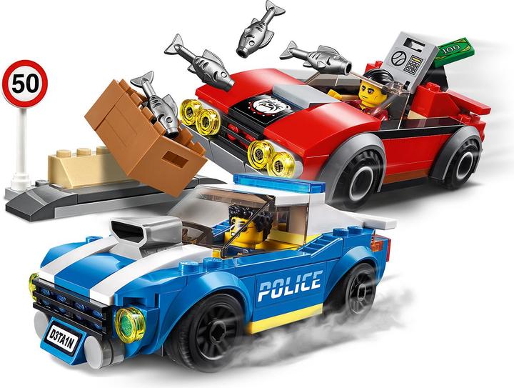 Image du produit LEGO Arrestation sur l'autoroute (60242, LEGO City)
