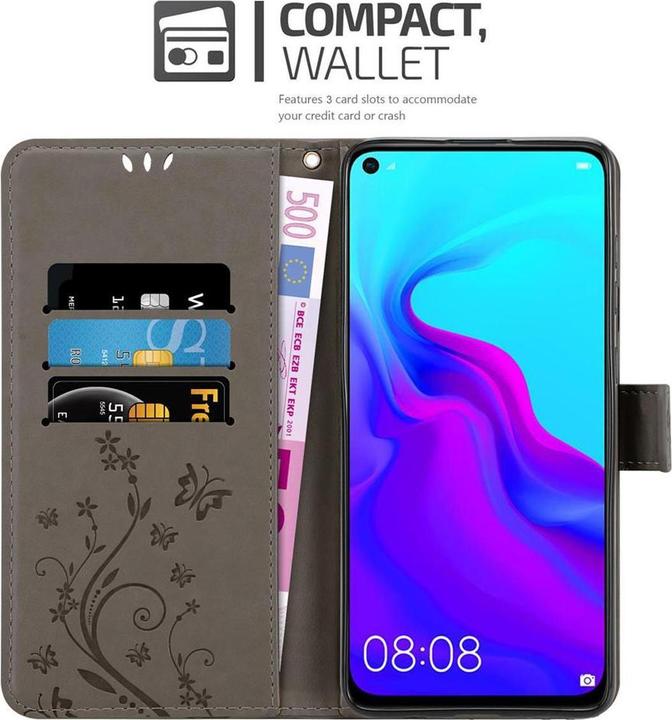 Produktbild Cadorabo Flower Book Cover (Huawei Nova 4)