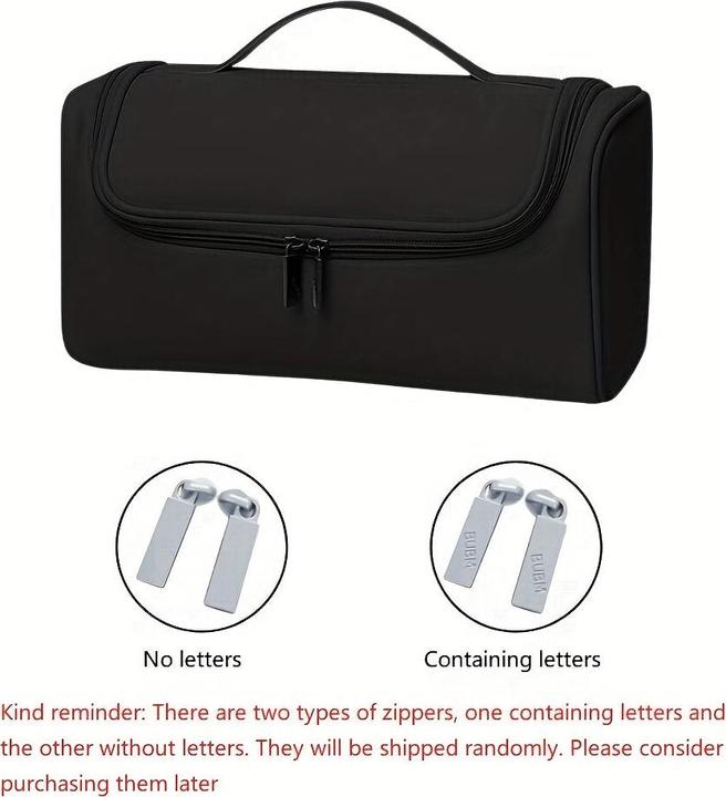 Actual product image Only-Bags.Store Multifunktionale Kosmetiktasche für Haartrockner, Lockenstab, Styling-Tools - PU-Material