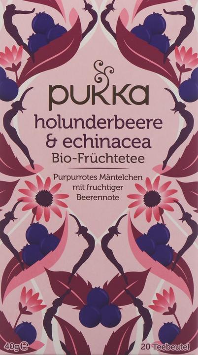Image du produit Pukka Sureau et échinacée (40 g)