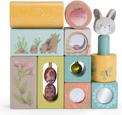 Produktbild Moulin Roty Aktivitäten Würfel, Trois petits lapins